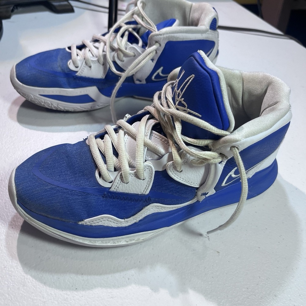 NIKE KYRIE INFINITY TB MENS BASKETBALL SHOES DO9616-401 GAME ROYAL Sz 7 EUC